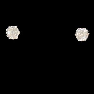 2ct Moissanite Diamond Earrings